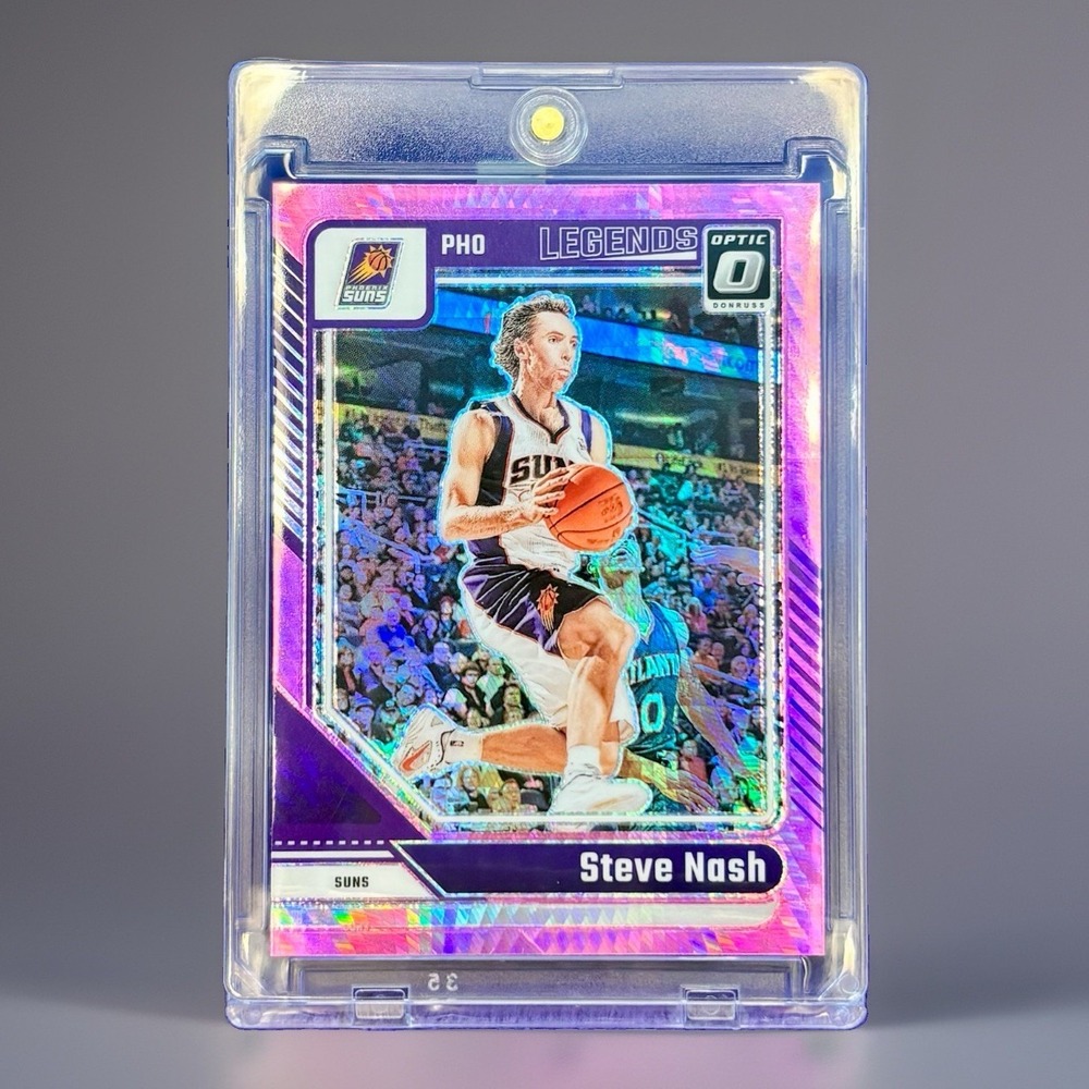 2024-25 Panini Donruss Optic Steve Nash Legends Hyper Pink Prizm #227 Suns HOF